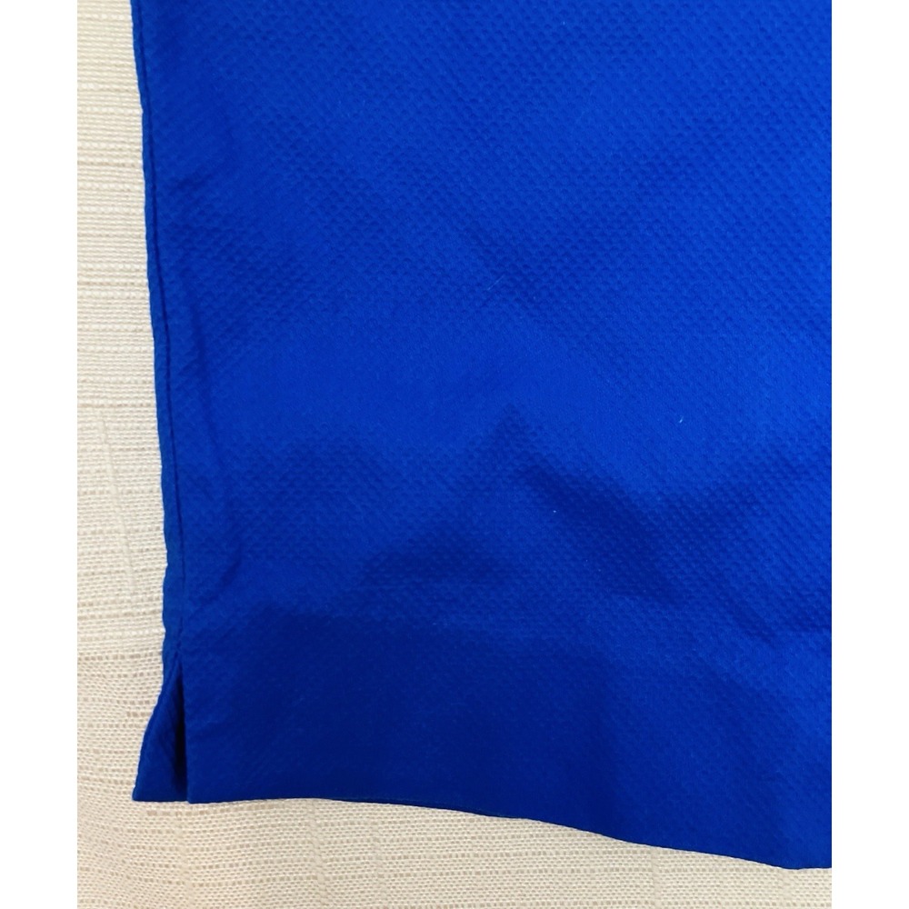 Talbots Hampshire Ankle Pants Womens 10‎ Blue Excellent Textured Straight Leg - Picture 4 of 9
